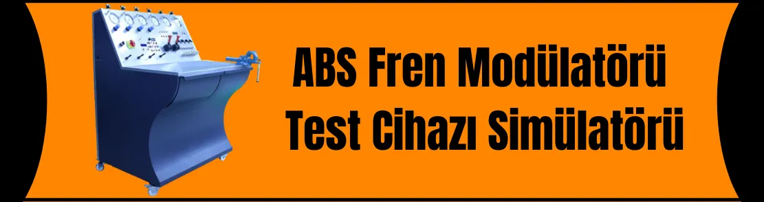 ABS Fren Modulatörü Test Cihazı Simülatörü